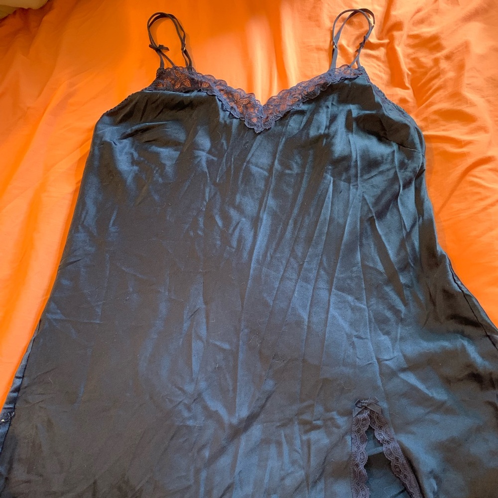 Navy Blue Victoria’s Secret Sleepgown XL